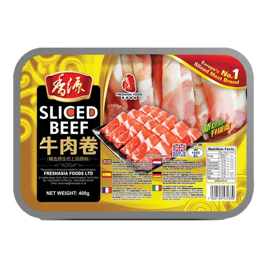 Fresh Asia Sliced Beef 400g