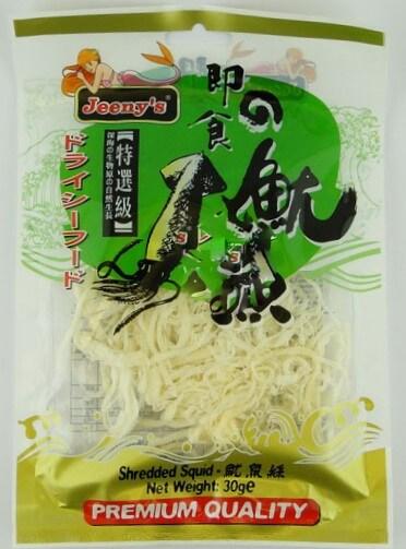 Jeenys Shredded Squid Packet