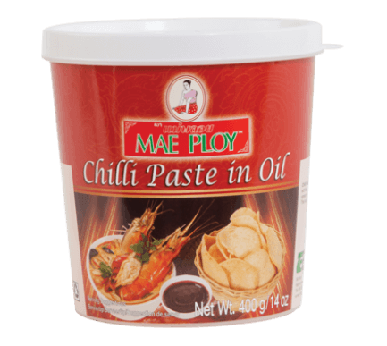 Mae Ploy Chilli Paste in Oil Tub