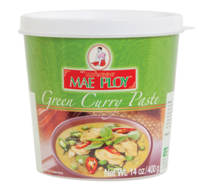 Mae Ploy Green Curry Paste Tub