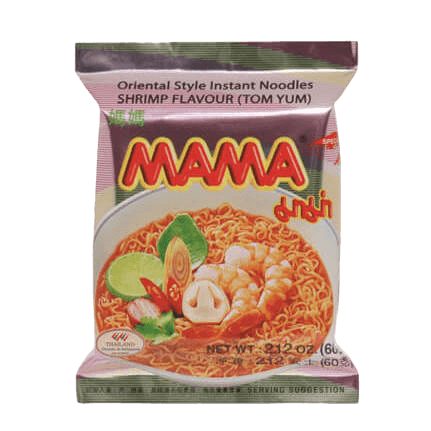 Mama Shrimp Tom Yum 60g Packet