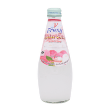 V Fresh Lychee Drink 290ml Glass Bottle